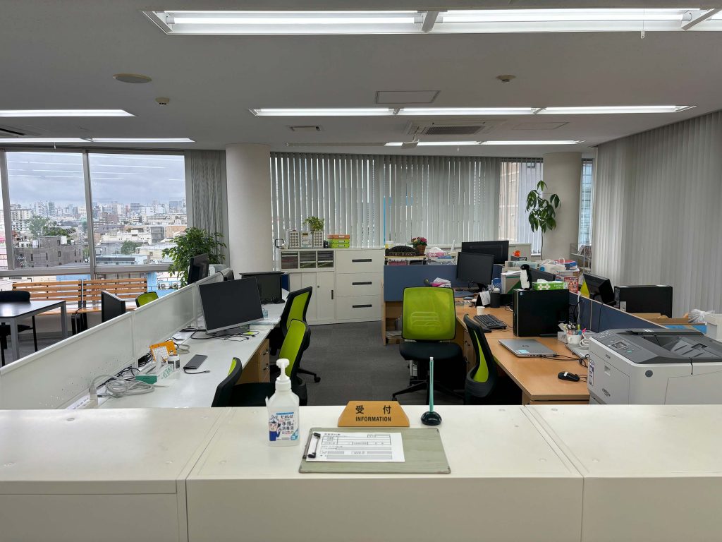 社内風景1 ようこそ我社へ(^^)/